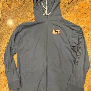The Black Dog Blue Hoodie